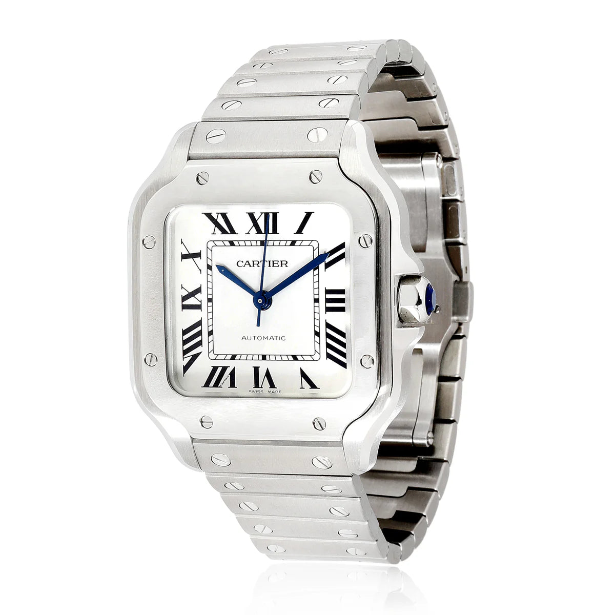 TW Cartier Silver Roman - Umdaah Collection