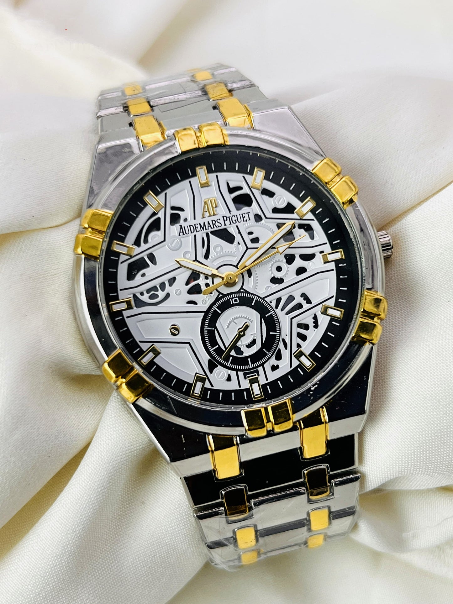 AP Two Tone White - Umdaah Collection