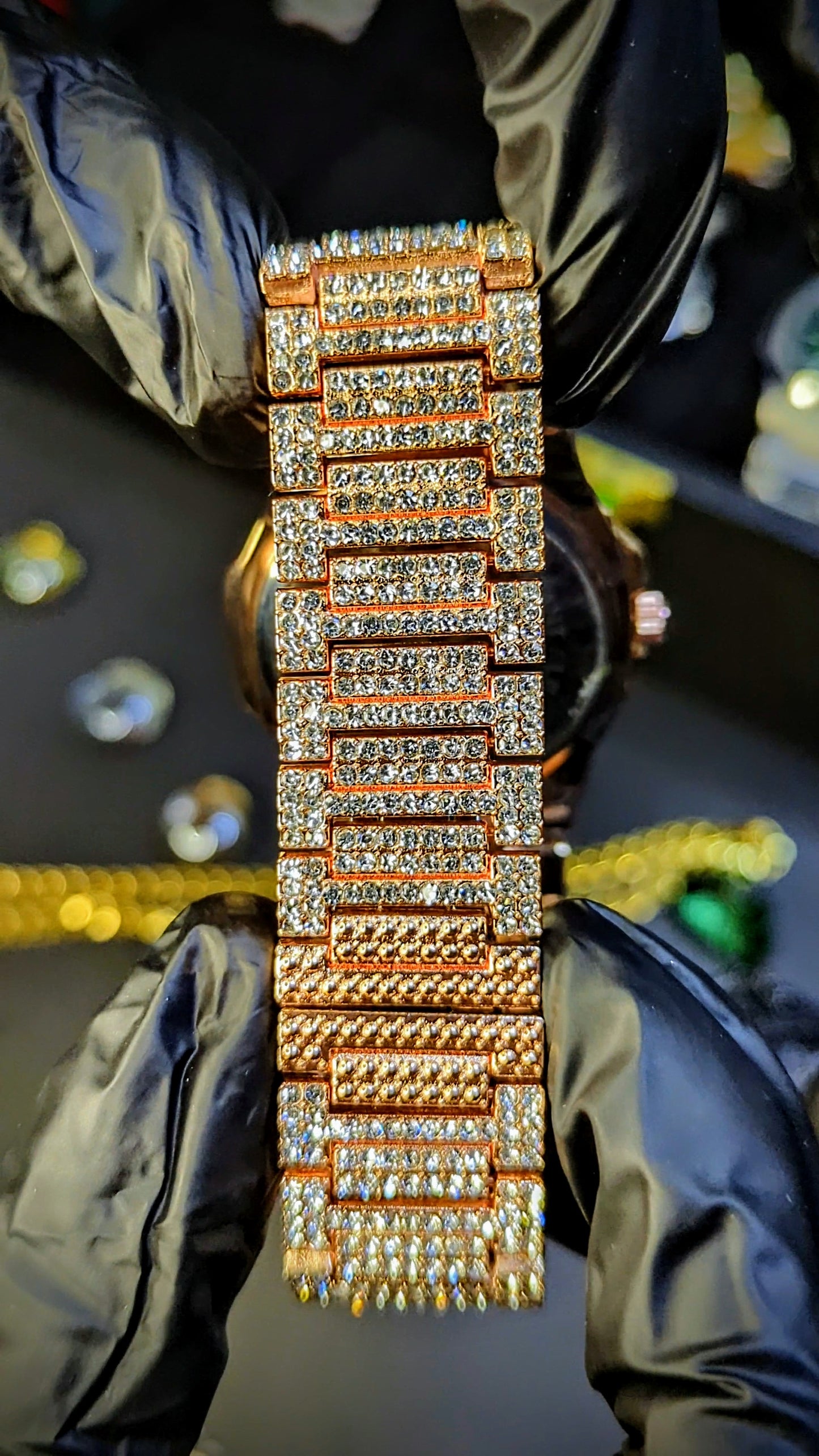 Patek Philipe Iced Out RoseGold - Umdaah Collection