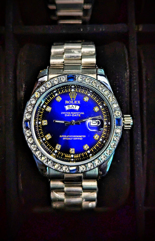 Rolex Diamond Blue - Umdaah Collection