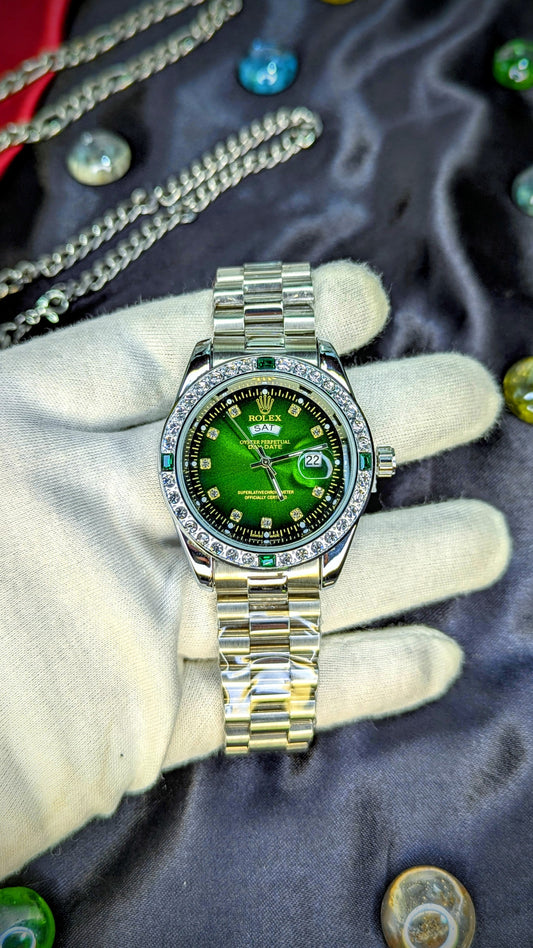 Rolex Diamond Green - Umdaah Collection