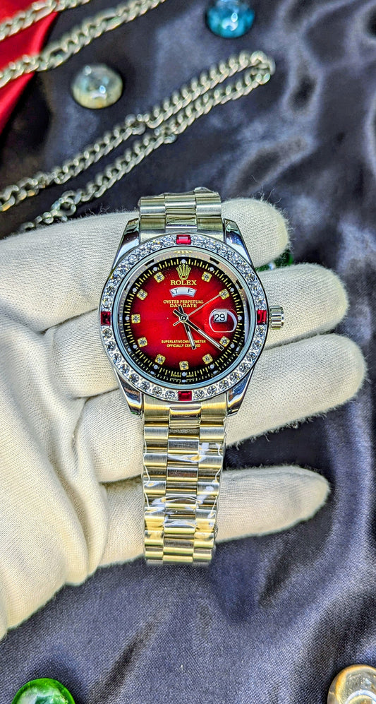 Rolex Diamond Red - Umdaah Collection