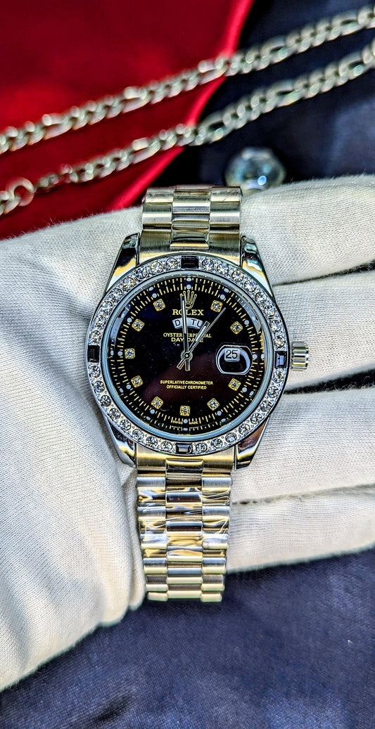 Rolex Diamond Black - Umdaah Collection