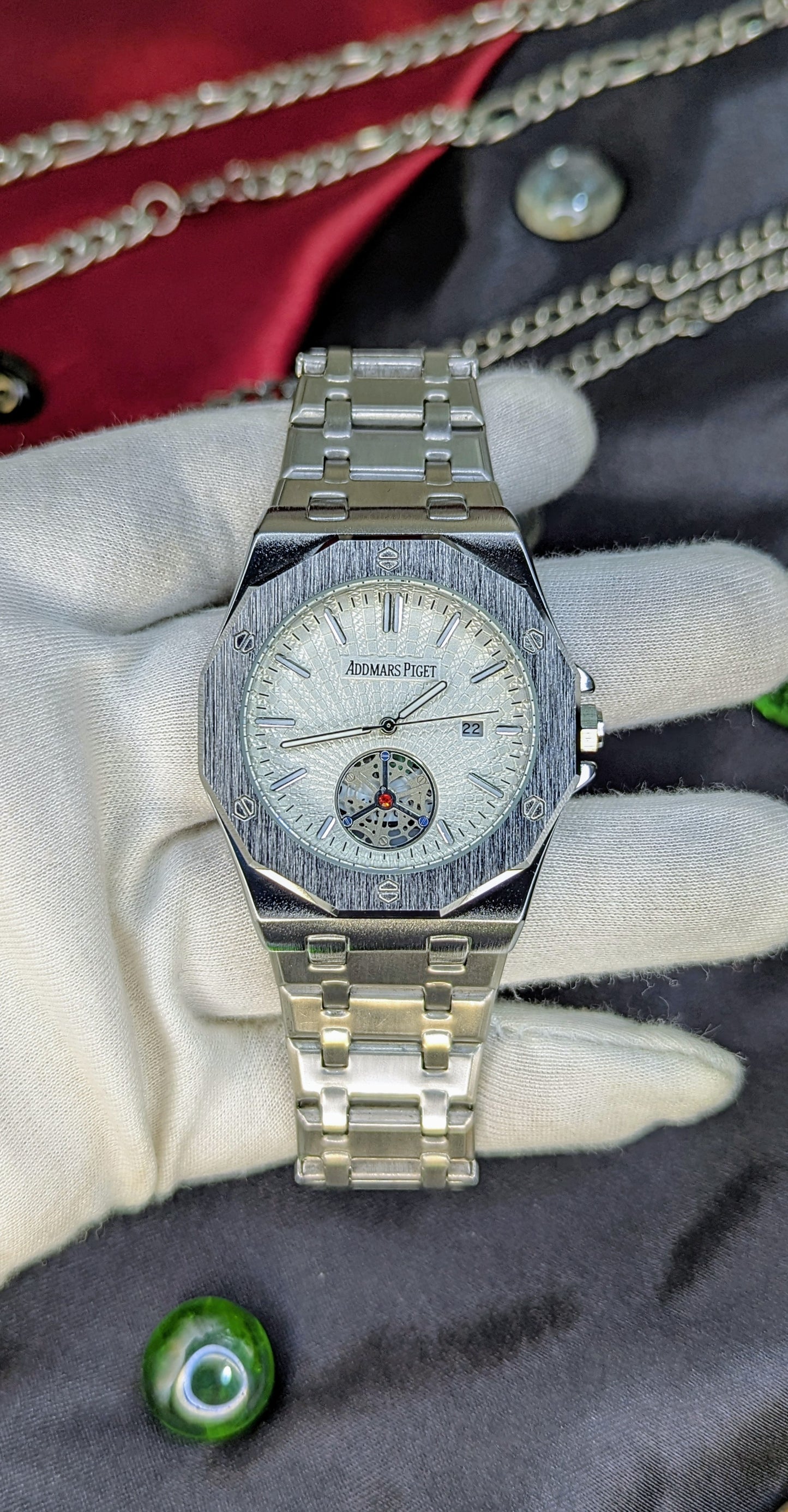 Audemars Piguet Silver White - Umdaah Collection